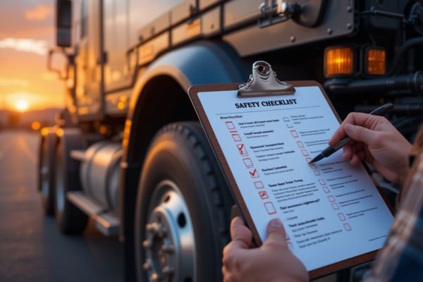 Safety Checklist for Truckers Before Hitting the Road