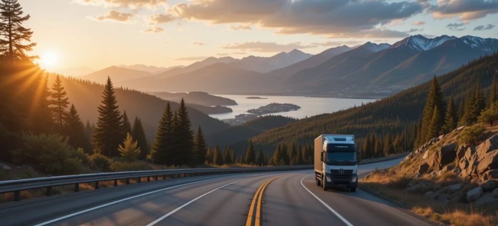 Best Scenic Routes in the USA Every Trucker Should Experience